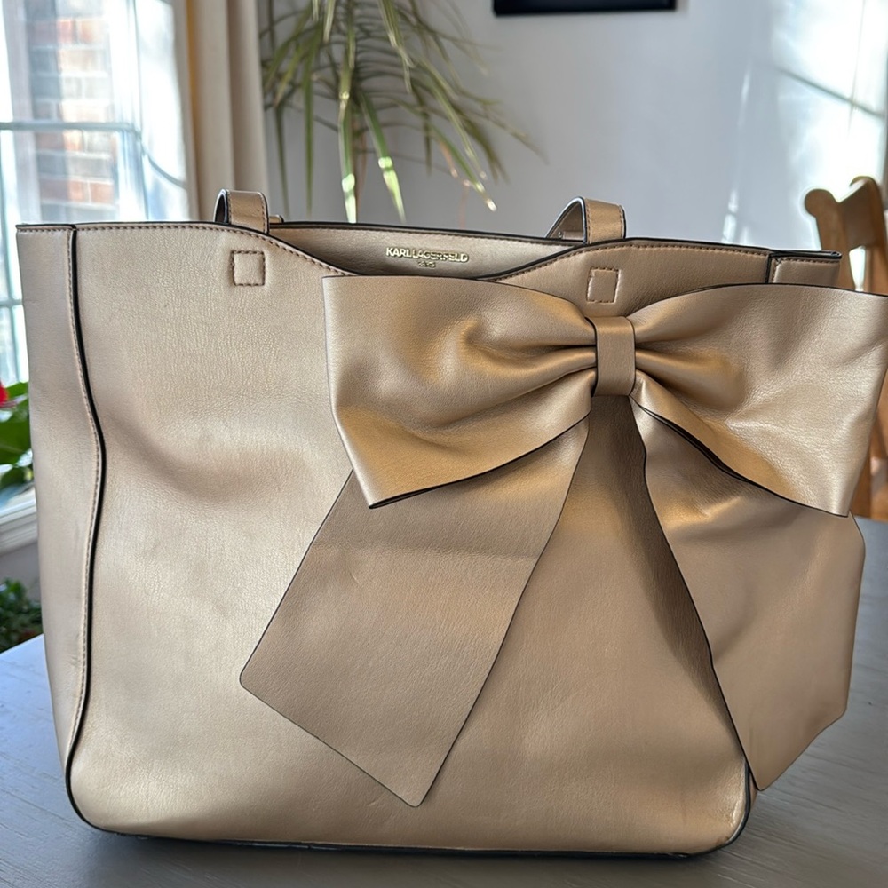 Karl Lagerfeld Canelle Bow Tote